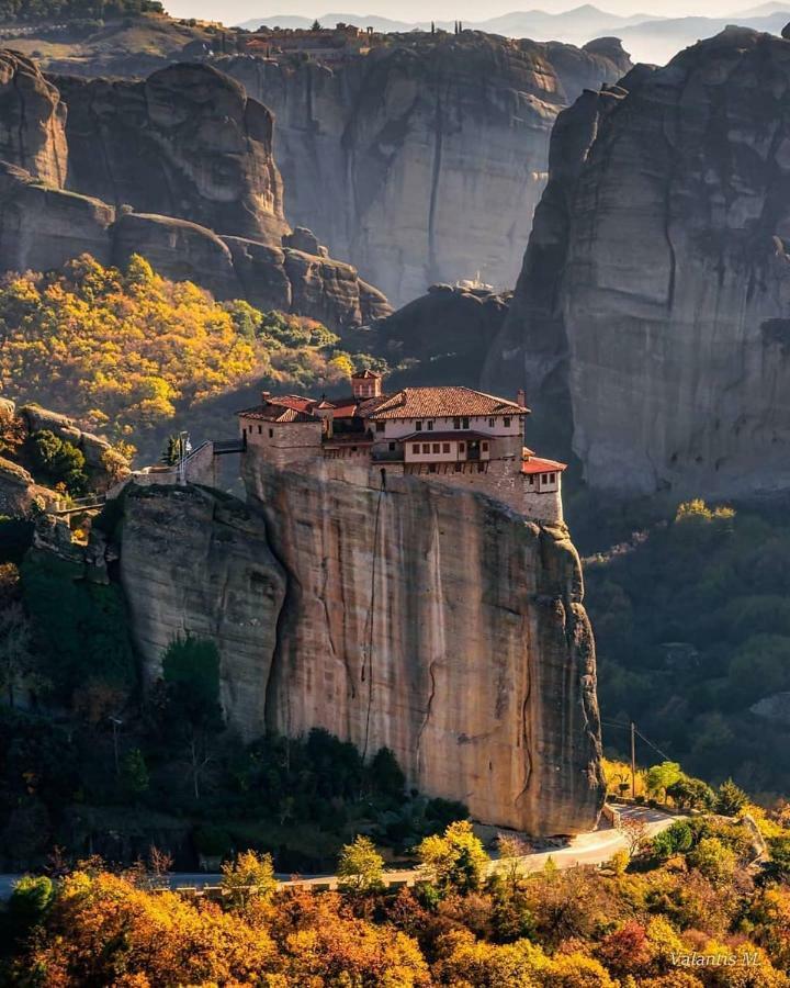 4-Seasons Pool Villa Near Meteora Tríkala Exteriör bild