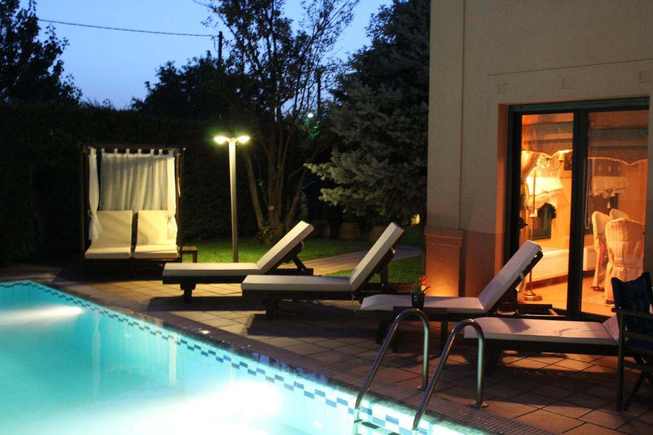 4-Seasons Pool Villa Near Meteora Tríkala Exteriör bild